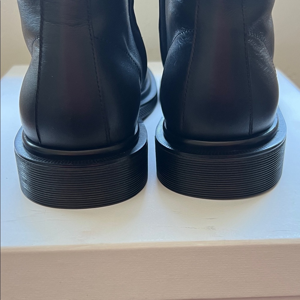 The Row Ranger Lace-Up Leather Boots - Picture 5 of 7